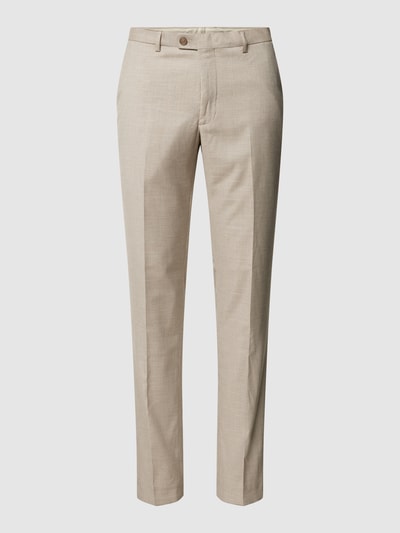 MCNEAL Broek met persplooien Beige - 2