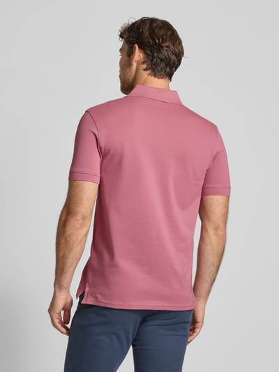 Christian Berg Men Regular Fit Poloshirt mit Logo-Stitching Rose 5