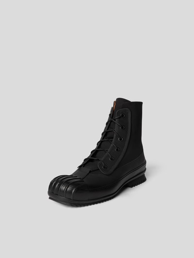 Maison Margiela Boots mit Label-Details Schwarz 2