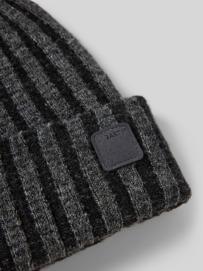 Barts Beanie met labeldetail, model 'Selfoss'  - 2