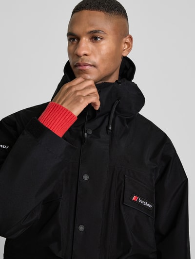 Berghaus Funktionsjacke mit Label-Stitchings Black 3