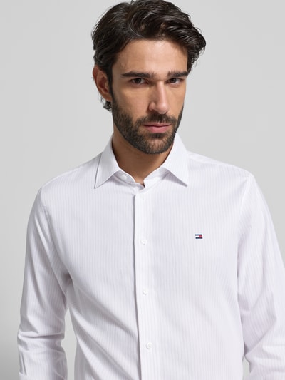 Tommy Hilfiger Regular fit zakelijk overhemd van puur katoen Zand - 3