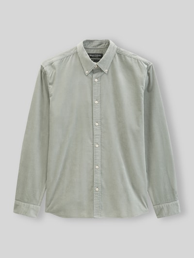 Marc O'Polo Regular Fit Freizeithemd aus Baumwolle mit Cordstruktur Mint 2
