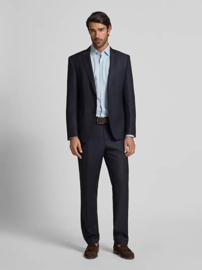 Tommy Hilfiger Regular fit zakelijk overhemd van twill Bleu - 1