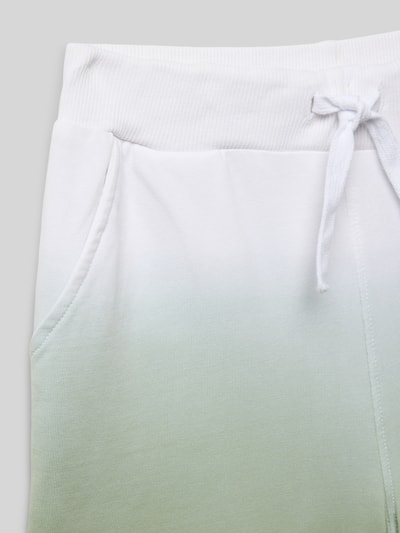 Name It Regular fit sweatshorts met steekzakken, model 'HAKKI' Lichtgrijs - 2