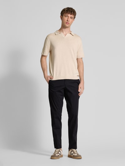 SELECTED HOMME Slim Fit Hose mit Tunnelzug Modell 'LERO' Black 1