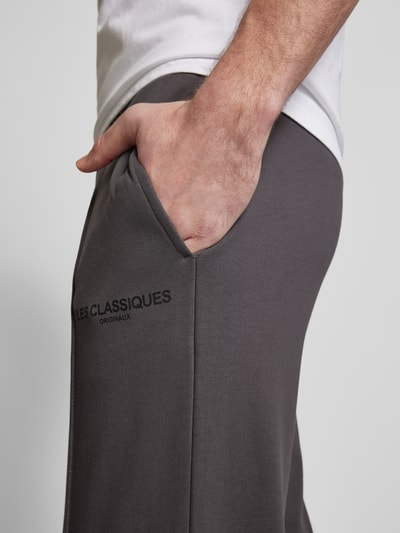 Only & Sons Sweatpants mit elastischem Bund Dunkelgrau 3