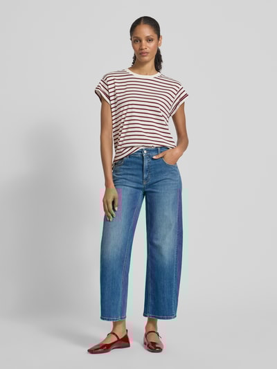 Cambio Jeans in used-look, model 'ORIA' Blauw - 1