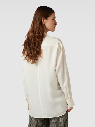 Marc O'Polo Overhemdblouse met knoopsluiting Offwhite - 5