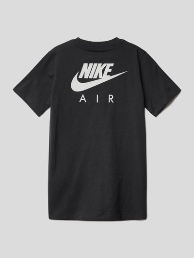 Nike T-shirt z nadrukami z logo Czarny 3