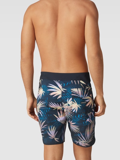 Quiksilver Badehose mit Allover-Muster Schwarz 4
