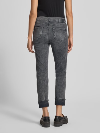 Angels Straight fit jeans met 5-pocketmodel, model 'CICI' Lichtgrijs - 5