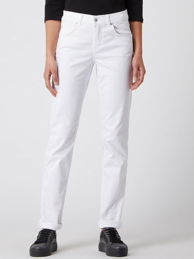 Angels Jeans mit Stretch-Anteil Modell 'Cici' Weiss 4