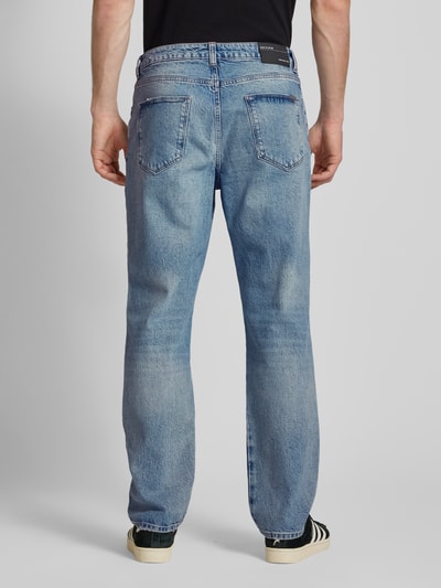 REVIEW Baggy Fit Jeans mit Stretch-Anteil Blau 5