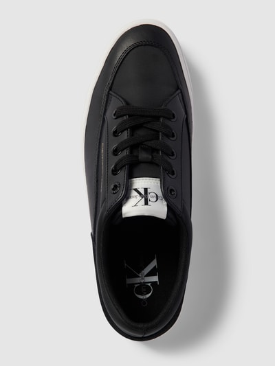 Calvin Klein Jeans Plateau-Sneaker mit Label-Details Schwarz 5