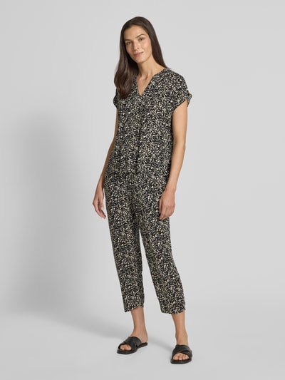 Tom Tailor Relaxed Fit Blusenshirt aus reiner Viskose Black 1