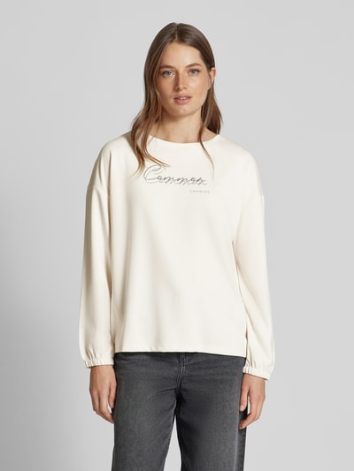 Street One Longsleeve mit Statement-Stitching Offwhite 4