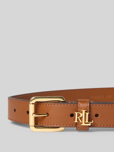 Lauren Ralph Lauren Gürtel aus Rindsleder mit Label-Applikation Cognac 2