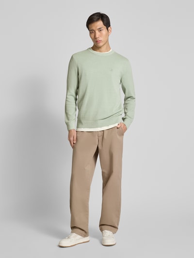 Marc O'Polo Regular Fit Pullover aus reiner Baumwolle  Mint 1