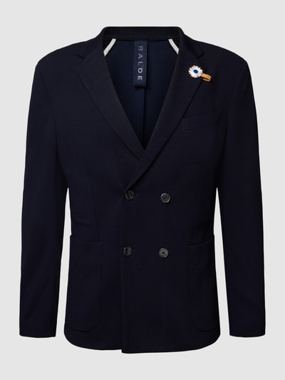 Baldessarini Sakko mit Label-Details Modell 'Segrino' Marineblau 2