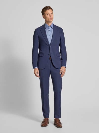 ETERNA Regular Fit Freizeithemd mit Kentkragen Bleu 1