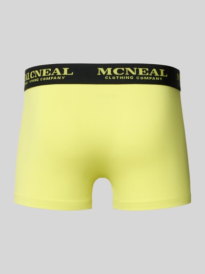 MCNEAL Slim Fit Trunk mit Logo-Detail im 5er-Pack Neon Gruen 3