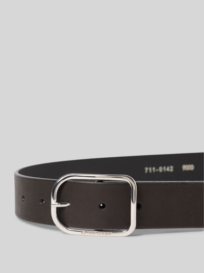 Tom Tailor Gürtel aus glattem Leder Black 2