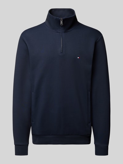 Tommy Hilfiger Regular fit schipperstrui van katoenmix  Marineblauw - 2