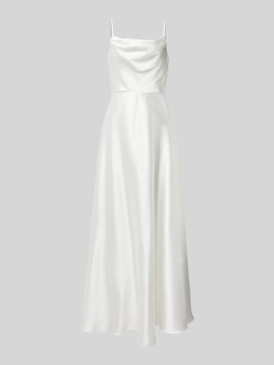 Luxuar Brautkleid mit Wasserfall-Ausschnitt Offwhite 2