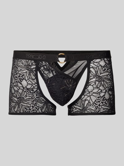 WOH Slip met elastische band met logo Zwart - 1