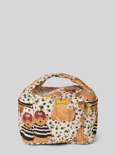 WOUF Make-uptasje met draagband Beige - 2