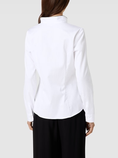 Christian Berg Woman Bluse mit Umlegekragen Weiß 5