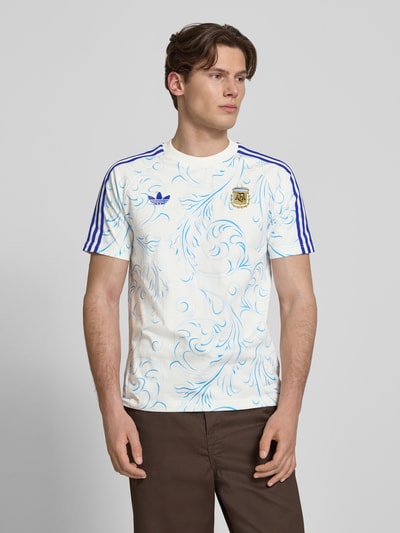 adidas Originals Regular Fit Trikot aus reiner Baumwolle Offwhite 4