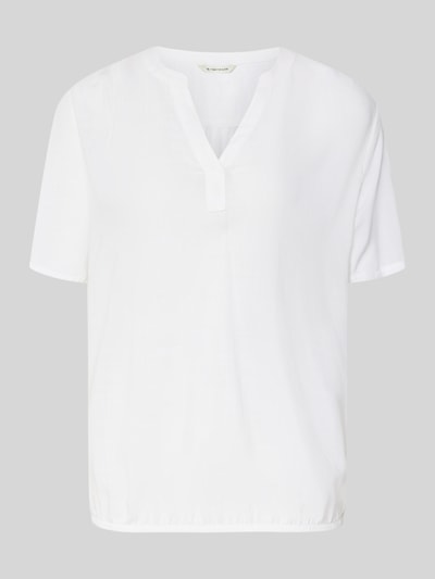 Tom Tailor Regular Fit Bluse aus reiner Viskose Weiss 2