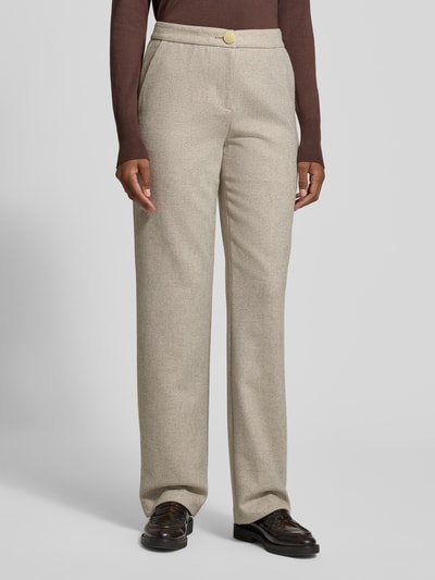 ARMANI EXCHANGE Broek met lanawol Middenbruin - 4