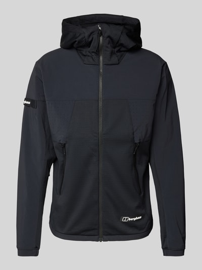 Berghaus Jacke mit Label-Patch Modell 'Benwell' Black 2