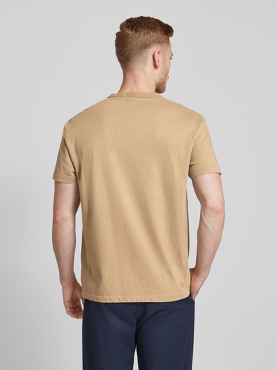 Polo Ralph Lauren T-Shirt mit Label-Stitching Khaki 5