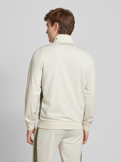 Lacoste Trainingsjack met labelbadge Offwhite - 5