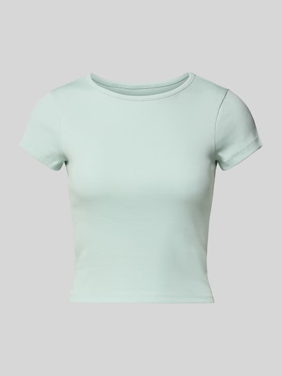 Review T-shirt z okrągłym dekoltem Błękitny 2