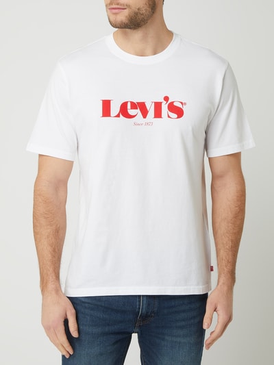 Levi's® Relaxed fit T-shirt met logo  Wit - 4