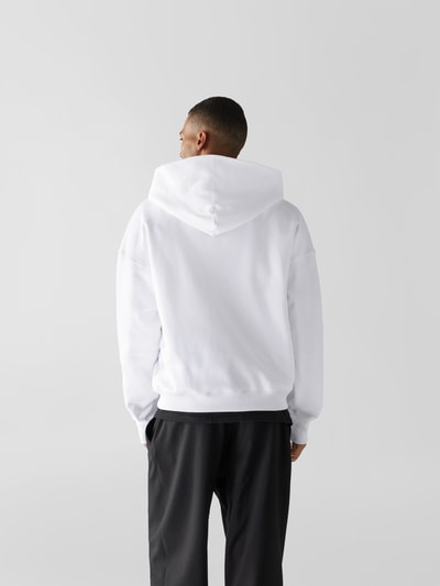 Preach Oversized Hoodie mit Label-Stitching Weiss 5