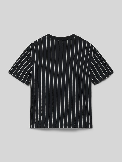 Productfoto, Regular Fit T-shirt met logostitching van KARL KANI, puur katoen, ronde hals, ruglengte maat 134 55 cm, voor kinderen