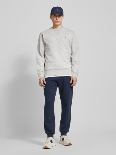 Polo Ralph Lauren Comfort Fit Sweatshirt aus Baumwoll-Mix Hellgrau 1