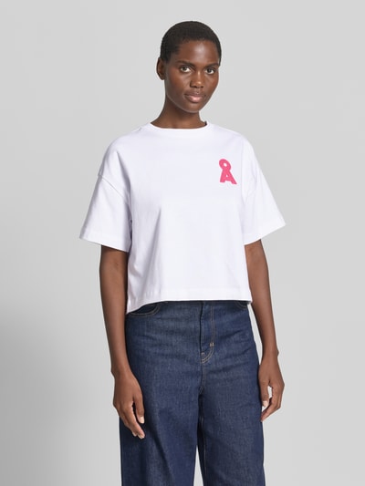 ARMEDANGELS T-shirt o kroju loose fit z czystej bawełny organicznej model 'ALBERTARAA' Biały 4