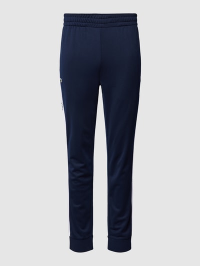 Lacoste Sweatpants mit Label-Streifen Marine 2