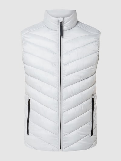 Tom Tailor Lichte bodywarmer met opstaande kraag - waterafstotend Lichtgrijs - 2