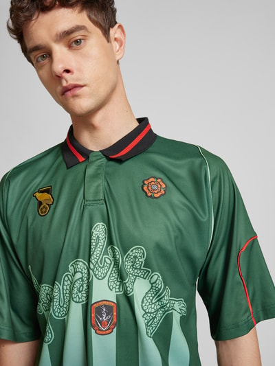 The Hundreds Poloshirt mit 1/2-Ärmel Gruen 3