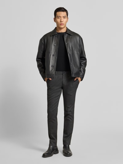 Brax Hose mit Paspeltasche Modell 'Fabio' Graphit 1