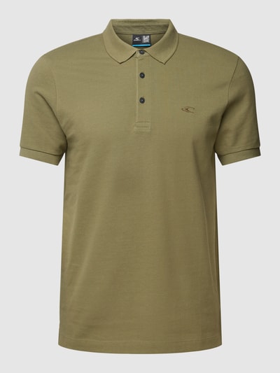 ONeill Poloshirt met labelstitching Olijfgroen - 2