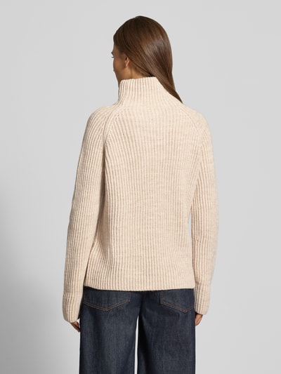 DRYKORN Strickpullover mit Stehkragen Modell 'ARWEN' Beige Melange 5